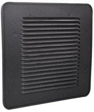 HKG AIRvent Lüftungseinsatz für Schiebefenster VW T6.1 Fahrerseite breit schwarz