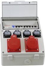 Ehmann 0530x0000000 CEE Stromverteiler Energieverteiler Steckdose 400V 32A weiß