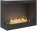 INfire Corner 600 L Eck Einbaukamin links Bioethanol 600x450x240mm schwarz