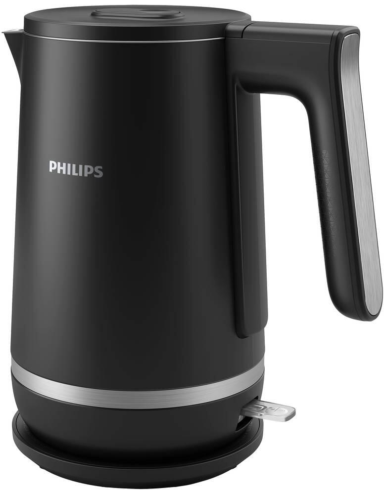 Philips Home 5000 Series HD9395/90 Wasserkocher Teekocher 1,7 Liter 2200 Watt schwarz