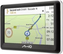 Mio Spirit 7700 LM GPS-Navigationsgerät schwarz