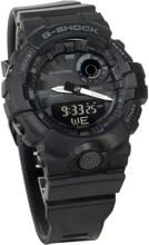 Casio GBA-800-1AER Armbanduhr Stoppuhr Alarm Bluetooth Wochentag analog digital schwarz