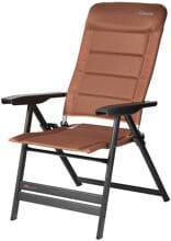 Dukdalf Presto 3D Mesh Campingstuhl Klappstuhl Gartenstuhl cognac