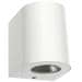 Nordlux Canto 2 LED-Außenwandleuchte Garten-Strahler Wandlampe 12 Watt Aluminium warmweiß weiß