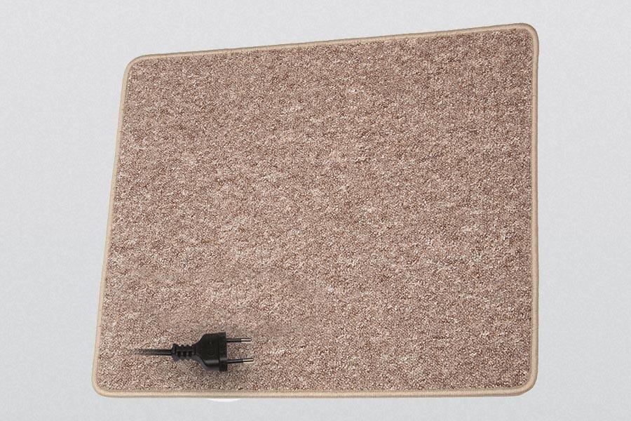 Pro Car Heizteppich Heizunterlage 230V 60x70cm hellbraun