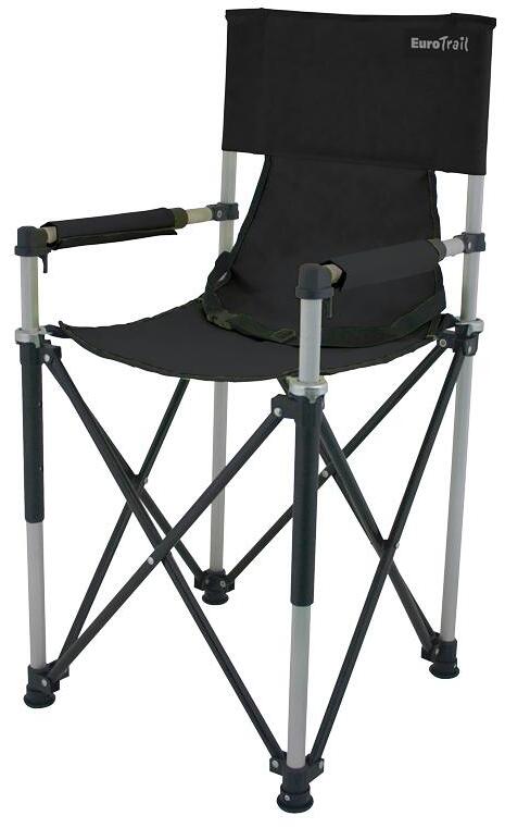 EuroTrail Petit Junior Faltstuhl Faltsessel Kinderstuhl Camping-Stuhl Outdoor schwarz