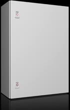 Rittal AX 1076.000 Kompakt-Schaltschrank Basisschrank 60x76x21cm Stahlblech lichtgrau