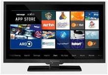 Alphatronics SL-19 DSBAI+ 19" Smart TV Fernseher Triple Tuner DVD Bluetooth Android Camping Wohnwagen anthrazit