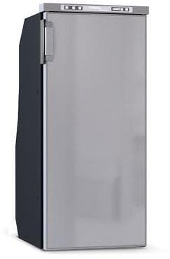 Vitrifrigo Slim 90 Kompressor-Kühlschrank 41,7cm breit 92 Liter 12/24V 39 Watt mit Gefrierfach grau