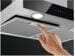 AEG DBE5660HB Dunstabzugshaube Wandhaube 60cm breit 4 Stufen Hob²Hood-Funktion TouchControl Edelstahl schwarz