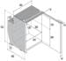 Defekt Bastler Vitrifrigo C51i Kompressor-Kühlschrank 38cm breit 51 Liter 12/24V Gefrierfach grau