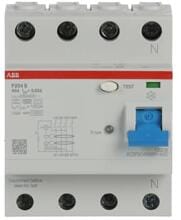 ABB 2CSF204568R1400 F204B-40/0,03 FI-Schutzschalter Typ B 4-polig 40A