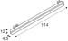 SLV Sight Track LED-Schienenleuchte Spot 3-Phasen neutralweiß schwarz
