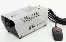 Eurolite 51701943 N-10 Nebelmaschine Kabelfernbedienung Party-Effekt Nebel silber