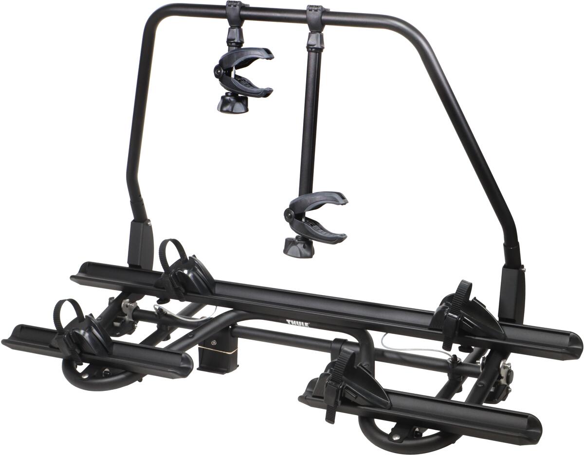 Thule Caravan Superb XT Standard Deichselträger Wohnwagen-Fahrradträger 2 Fahrräder schwarz
