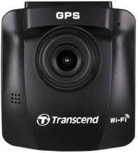 Transcend DrivePro 230Q Dashcam Autokamera Fahrspurassistent GPS Akku FHD microSDHC WLAN schwarz