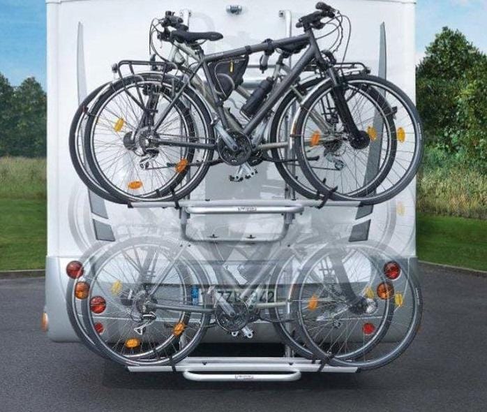 BR-Systems Erweiterungs-Set 3.Rad Montageset für Bike Lift Fahrradträger Schiene Abstandhalter Camping Wohnmobil