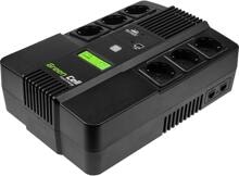 Green Cell UPS AiO USV-Notstromversorgung Überladungsschutz 600VA 360W schwarz
