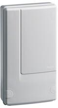 Hager TRE202 Funk Schaltaktor AP Ausgangsgerät 2fach IP55 10A polarweiß
