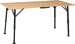 DEFA BLS Bambus Tisch Campingtisch Klapptisch verstellbar 140x72x70cm