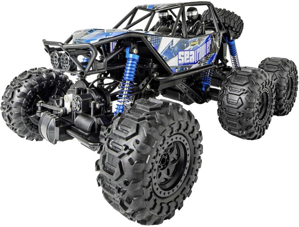 Carson Modellsport Sea Crawler 6x6 1:10 RC Modellauto Elektro Monstertruck 6WD RtR 2,4GHz