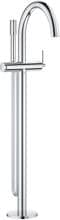 Grohe Atrio Einhand-Wannenbatterie Bodenmontage Fertigmontageset für 45984 Brauseset Rainshower Aqua Stick chrom