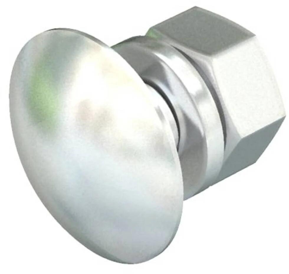 20 Stück OBO Bettermann FRS 10x25 Flachrundschraube mit Scheibe Mutter M10x25 Edelstahl rostfrei