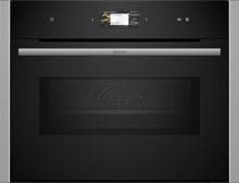 Neff C24MS31N0 N9 Einbau-Backofen mit Mikrowelle 60cm breit 45 Liter Touchdisplay Kindersicherung Edelstahl