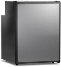 Dometic Coolmatic CRE 80 Kompressor-Kühlschrank 47,5cm breit 78,1 Liter Gefrierfach 12/24V schwarz silber
