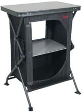 Crespo AP/106 Faltschrank Campingschrank Küchen 65x44x89cm Wohnwagen Reisemobil schwarz