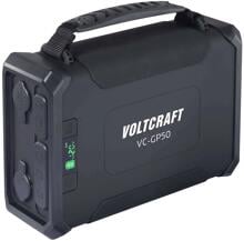 Voltcraft VC-GP50 Powerbank 96.000mAh USB PD 2.0 Li-Ion LED Taschenlampe schwarz