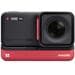 Insta360 ONE RS Action Cam Action-Kamera 48MP 4K Dual-Kamera WLAN Zeitraffer Webcam wasserfest schwarz rot