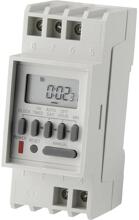 C-Control TM-848-2 Hutschienen-Zeitschaltuhr digital 230V/AC 16A/250V grau