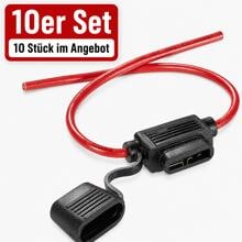 10 Stück TRU Components TC-10171140 Flachsicherungs-Halter Flachsicherung Standard 30A Kfz