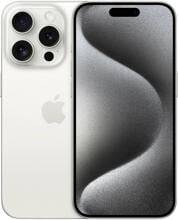 Apple iPhone 15 Pro 6,1" Smartphone Handy 128GB 12MP Dual-SIM iOS titan weiß