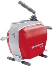 Rothenberger R550 EU Rohrreinigungsmaschine für Europa mit FS Rohrreinigungsspirale 230V rot