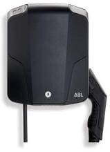 ABL eMH1 1W1101 Wallbox Ladestation Ladekabel Säule Elektroauto Typ 2-Ladekupplung 11kW schwarz