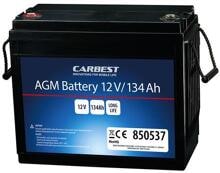 Carbest Deep-Cycle AGM Power Line Batterie 134Ah