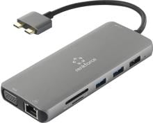 Renkforce RF-4533848 Notebook Dockingstation Ladegerät Apple MacBook USB-C grau