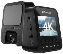 TrueCam H25 Dashcam Kamera GPS Blickwinkel Video G-Sensor MP4 3840x2160 Pixel schwarz
