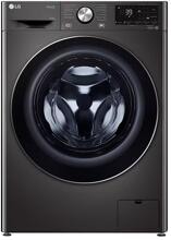 LG F2WV9082B Waschmaschine Frontlader 8,5kg 1200U/min Slim Fit AquaLock ThinQ Steam black steel