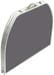 Bo-Camp Campingtisch Klapptisch Falttisch Garten-Tisch 150x80cm Outdoor oval grau
