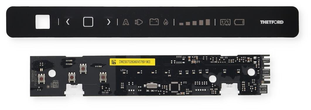 Thetford Ersatzteil Nr. 692244 PCB LED + DM für Batterie Pack für N4000 CL-Bus Camping Wohnwagen Wohnmobil