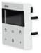 Gira 539403 System 3000 Raumtemperaturregler Thermostat BT System 55 reinweiß glänzend