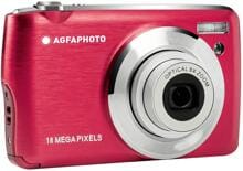 AgfaPhoto Realishot digitale Kompaktkamera 18MP 8x optischer Zoom USB rot