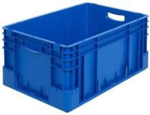 1658540 Stapelbehälter Lagerbehälter Transportkasten Transportbox lebensmittelecht 50 Liter blau