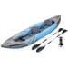 Bestway Hydro-Force Surge Elite X2 Kajak-Set Schlauchboot 2-Personen 382x94x42cm Paddel Pumpe blau