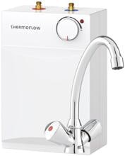 Thermoflow UT 5 Set Warmwasserspeicher Kleinspeicher Armatur QMIX 12 5 Liter 2kW Untertischmontage weiß