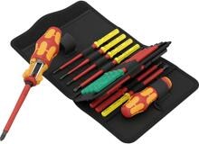 Wera 05006618001 VDE Schraubendreher-Set 17tlg. Kreuzschlitz Phillips Schlitz Pozidriv TORX