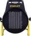 Stanley SXJH005000E PTC-Heizlüfter Bauheizer Heizgerät 5000W 30m² schwarz gelb